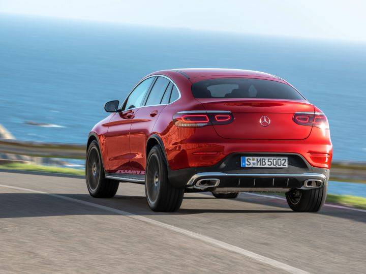 Mercedes Benz Glc Coupe Facelift Gets More Power And Lot Of