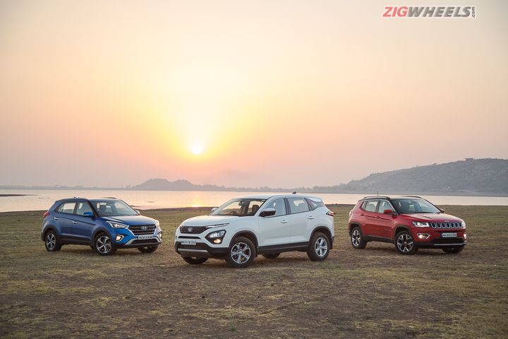 Harrier Vs Creta Vs Compass