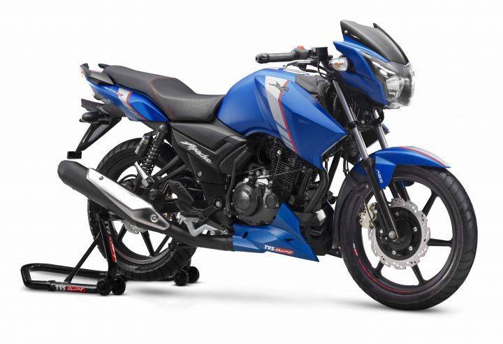 TVS Apache RTR 160 And RTR 160 4V Launched With ABS ...