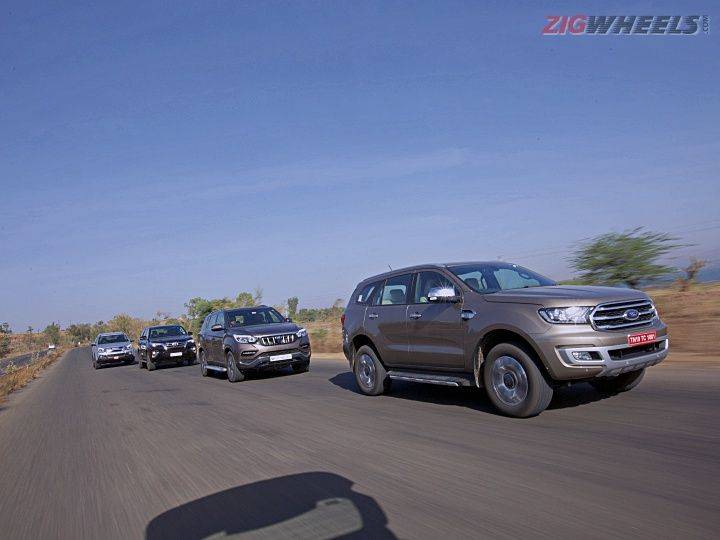 Endeavour vs Fortuner vs Alturas G4 vs MU X Comparison Review