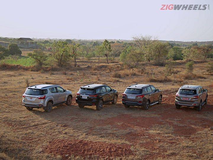 Endeavour vs Fortuner vs Alturas G4 vs MU X Comparison Review