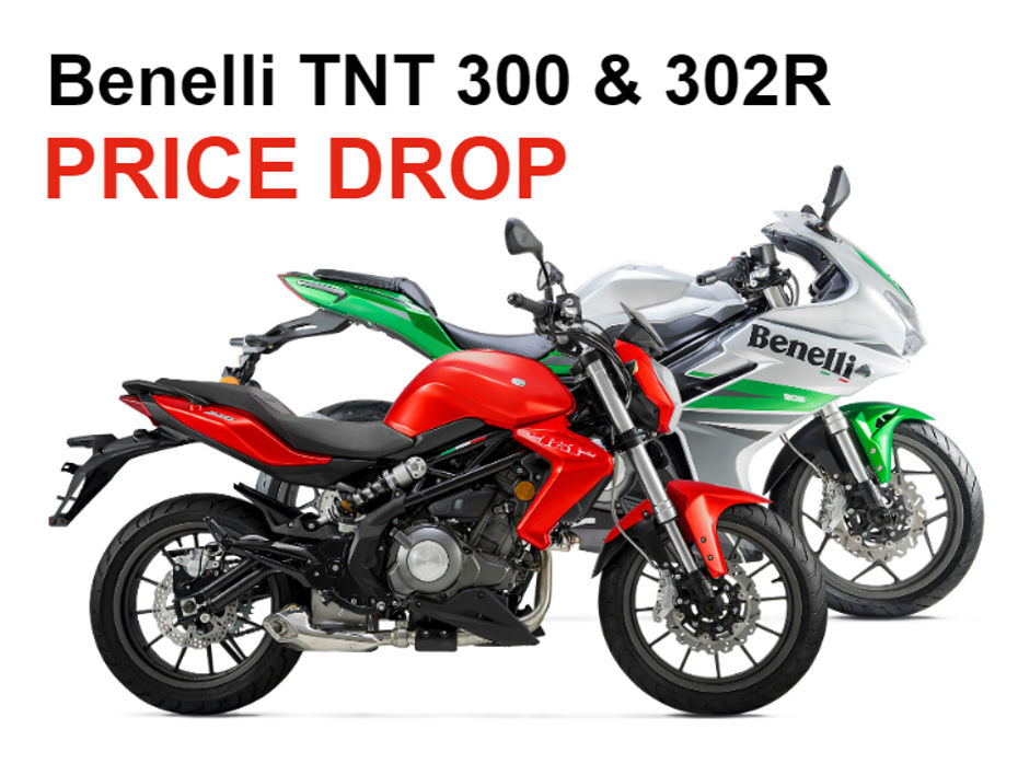 Benelli TNT 300 and 302R price drop