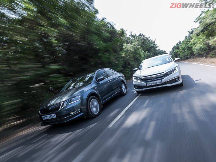 Honda Civic vs Skoda Octavia: Petrol AT Comparison Review