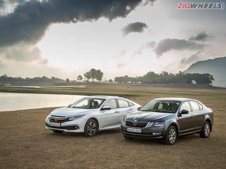 Honda Civic vs Skoda Octavia: Petrol AT Comparison Review