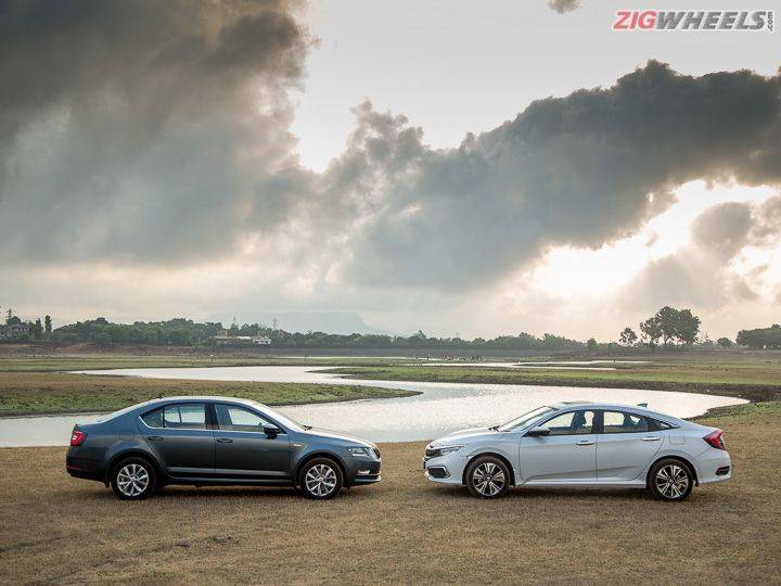 Honda Civic vs Skoda Octavia: Petrol AT Comparison Review