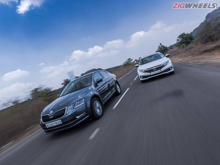 Honda Civic vs Skoda Octavia: Petrol AT Comparison Review