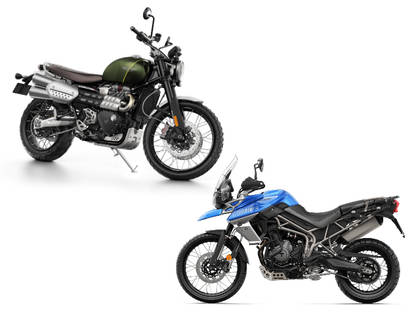 Family Feud: Triumph Scrambler 1200 XC vs Tiger 800 XCx