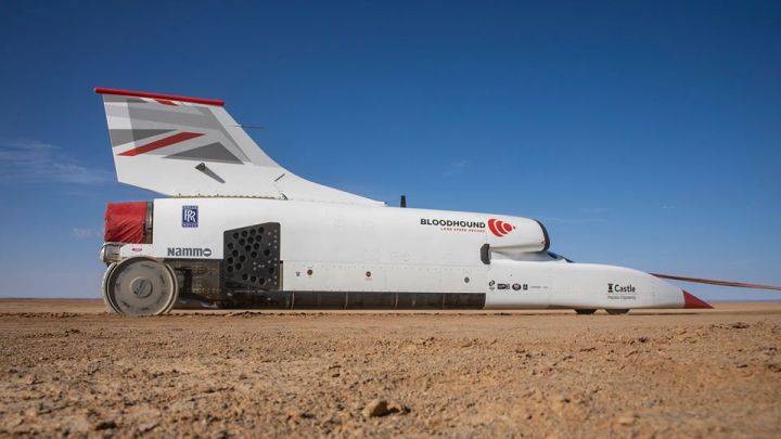 Bloodhound Lsr Concludes Its Test Program With A Top Speed Of