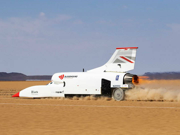 Bloodhound LSR Concludes Its Test Program With A Top Speed Of 628mph ...