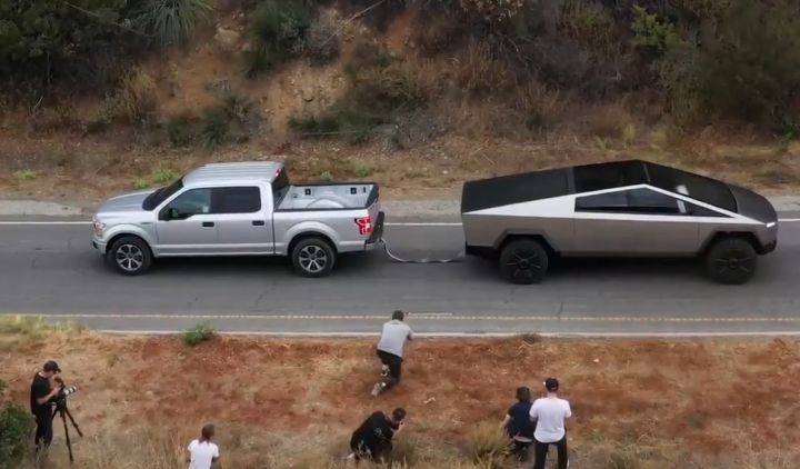 Elon Musk Tweets Video Of Tesla Cybertruck Electric Vehicle