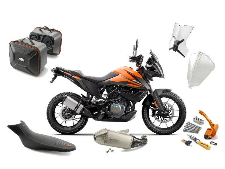 ktm 390 adventure accessories india