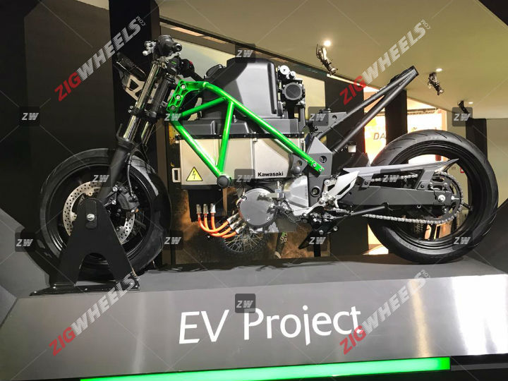 Ｒ Kawasaki Ninja 300 Electric Bike Under Development - ZigWheels