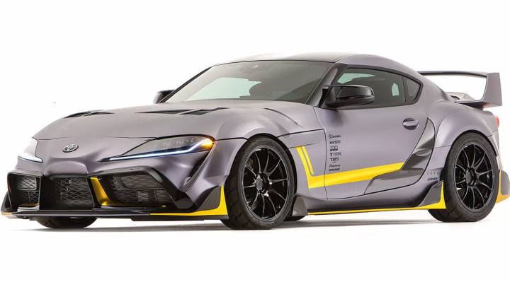 2019 Sema Show Highlights Ford’s Electric Mustang Toyota Supra