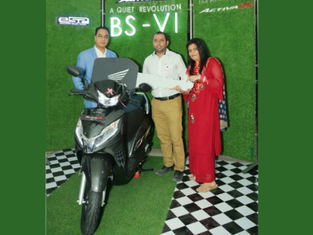 activa 125 bs6 on road price