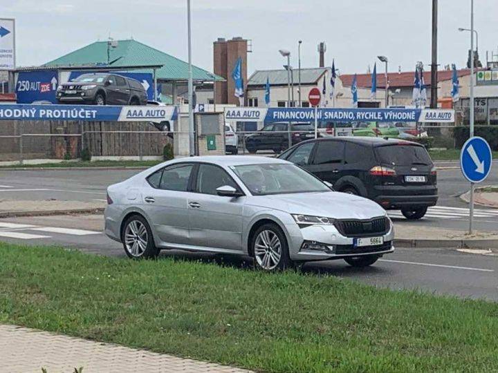 2020 Skoda Octavia Spied With Grey Colour Camo Zigwheels