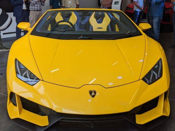 Lamborghini Huracan Evo Spyder India Launch In Detailed Pictures Zigwheels