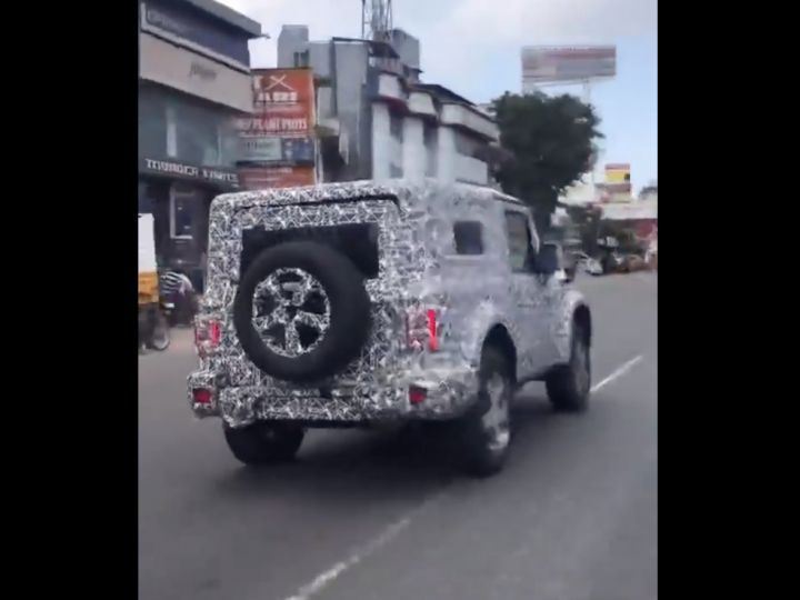 2020 Mahindra Thar Spotted Testing Likely To Get Premium