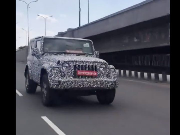 2020 Mahindra Thar Spotted Testing Likely To Get Premium