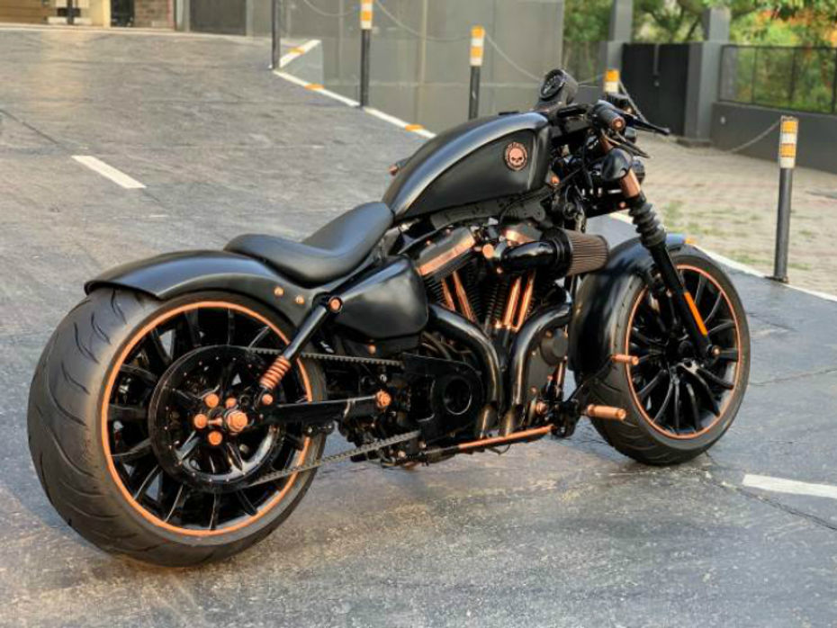 Custom Made Harley-Davidson Goliath To Represent India Globally