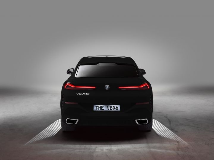  Salón del Automóvil de Frankfurt 2019: BMW X6 Vantablack exhibido - ZigWheels
