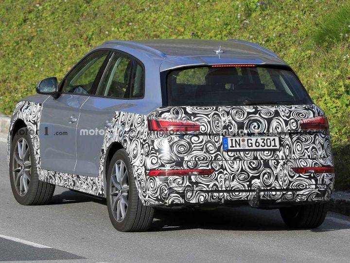 2021 audi q5 facelift spied  zigwheels