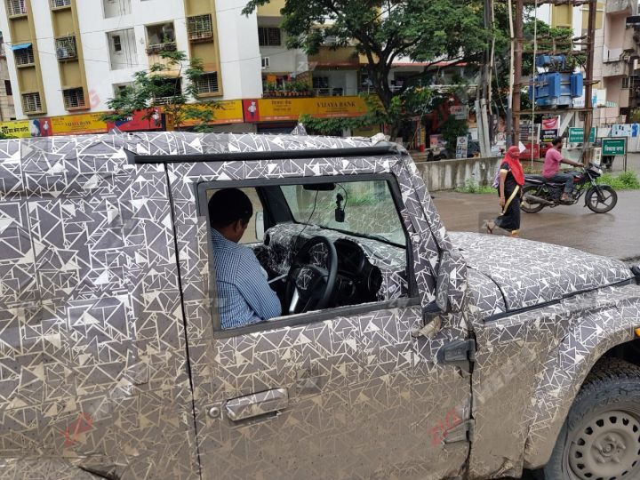 2020 Mahindra Thar Spied Testing Ahead Of Reveal Zigwheels