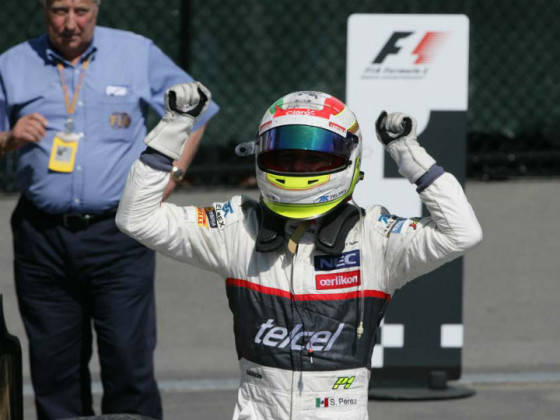 sergio perez 2012