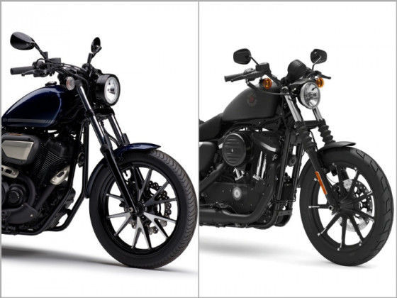 2020 Yamaha Bolt Vs Harley Davidson Iron 883 Bs6 Specifications Comparison Zigwheels