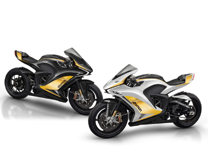 Damon unveils two new motorcycles