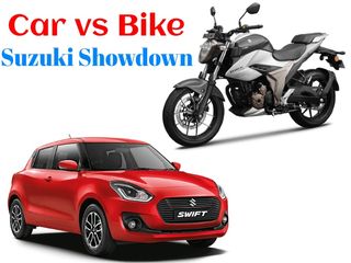 Car vs Bike: The Suzuki Showdown