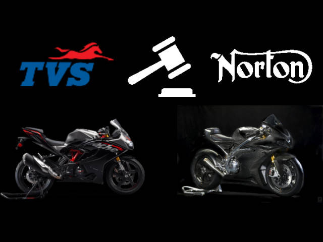 tvs norton bike price