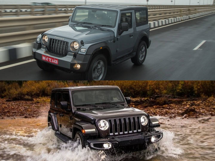 Mahindra Thar 2020 Vs Jeep Wrangler Off Road Prowess Compared The