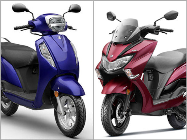 Suzuki Scooters And Scooty Prices In India New Suzuki Models 2020
