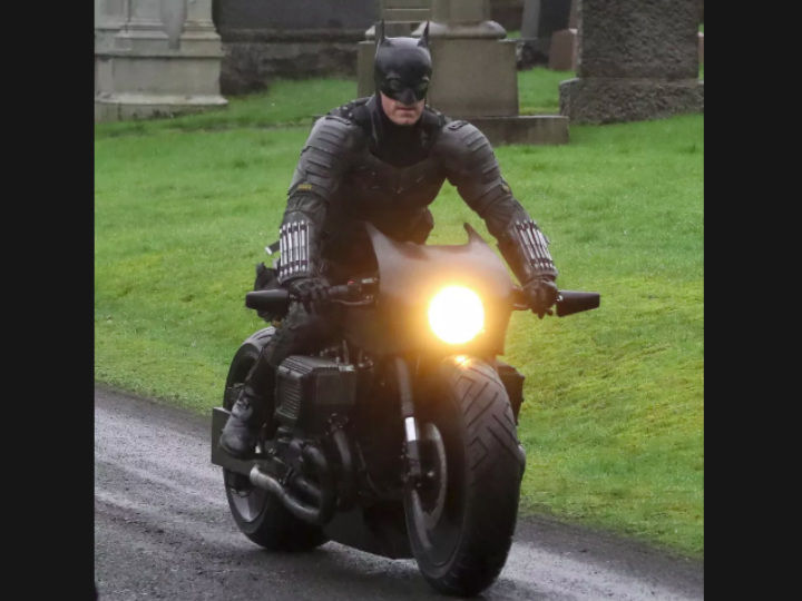 Robert Pattinson's Batman Gets His Own Batpod - ZigWheels