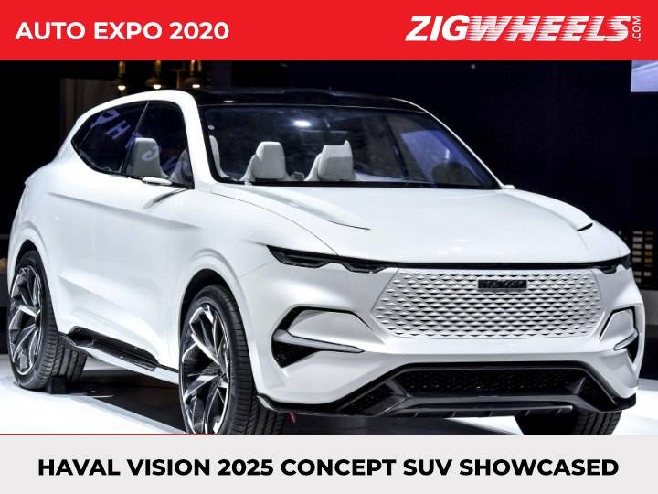 Great Wall Motors Haval Vision 2025 Concept SUV Unveiled At Auto Expo ...