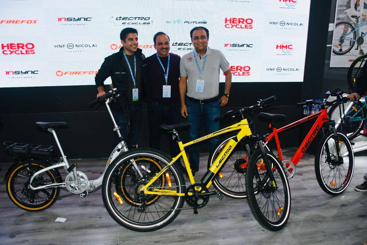 Hero electric 2024 cycle foldable