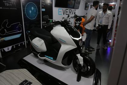 Everve Electric Scooter Debuts At Auto Expo 202