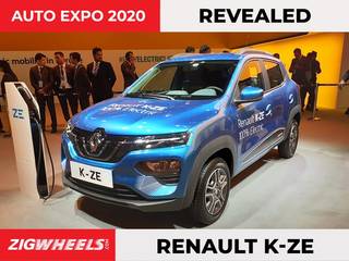 Say Hello To The Renault K-ZE EV, The Kwid's Electric Cousin