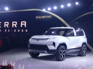 Tata Sierra Electric SUV Concept: Your First Look At Futuristic Nostalgia In 5 Images