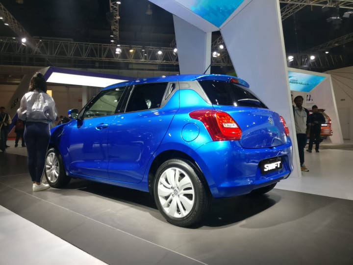 Maruti Suzuki Swift Hybrid with 48V System Showcased At Auto Expo 2020 ...