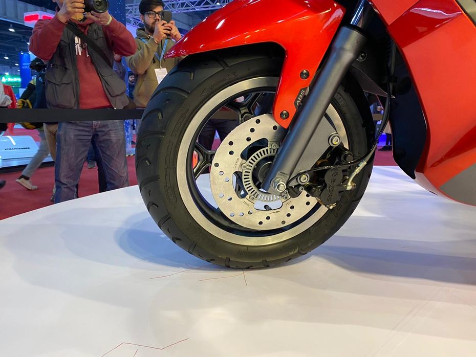 SXR160 front disc