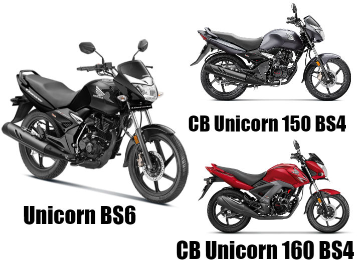 Honda Unicorn Bs6 V Honda Cb Unicorn Bs4 V Honda Cb Unicorn 160 Bs4 What S Different Zigwheels