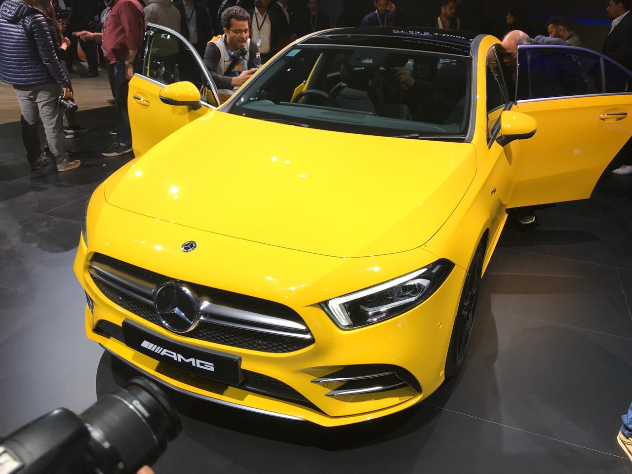Mercedes A Class Limousine Revealed At Auto Expo To Be Priced Around Rs 40 Lakh Zigwheels