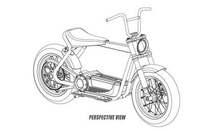 Harley Davidson Electric Scooter Design Drawings Leaked ZigWheels