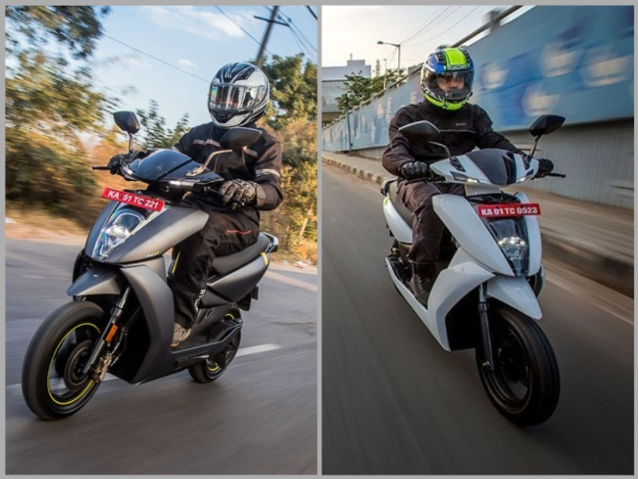 Ather 450 differences