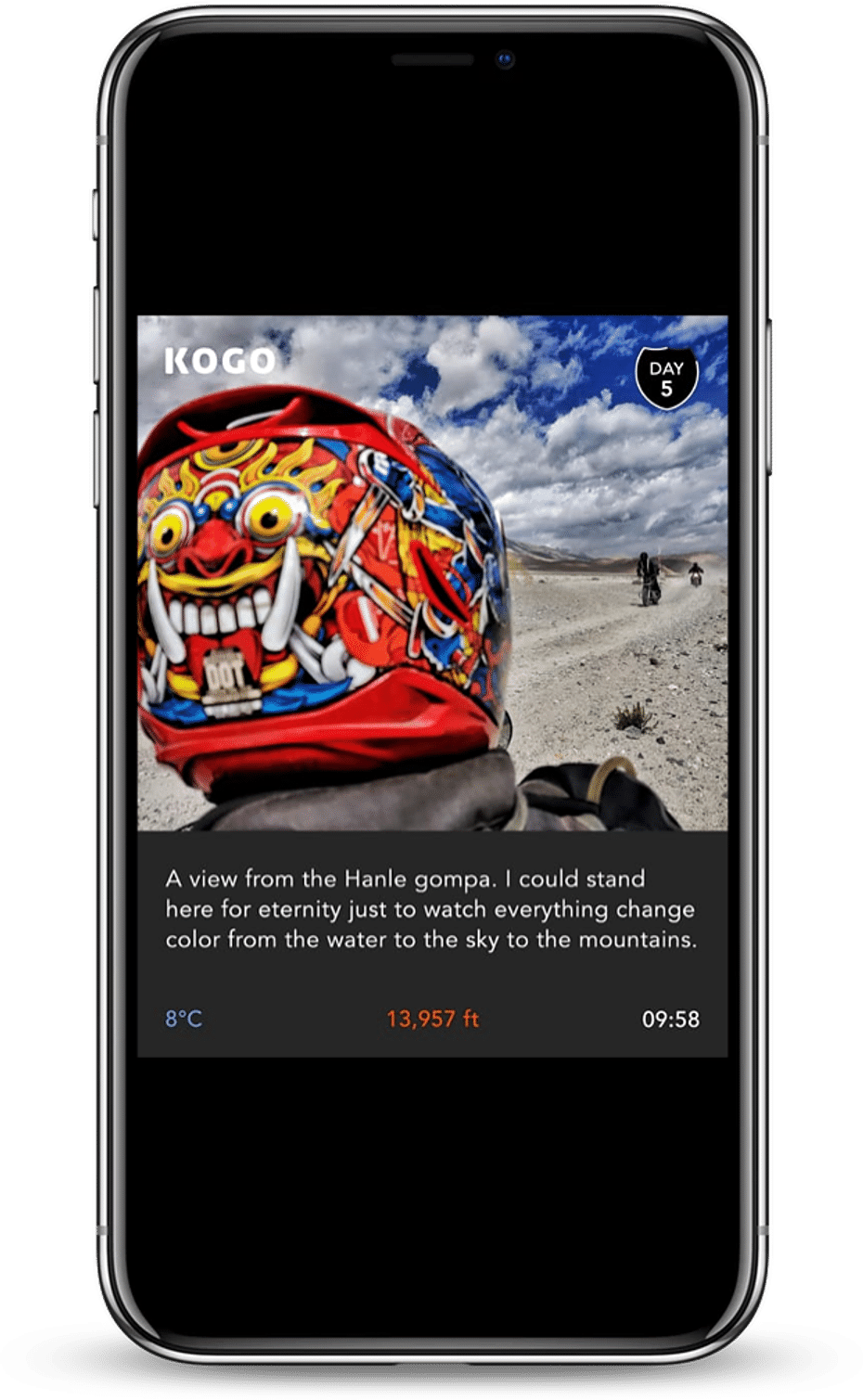 Kogo app day post