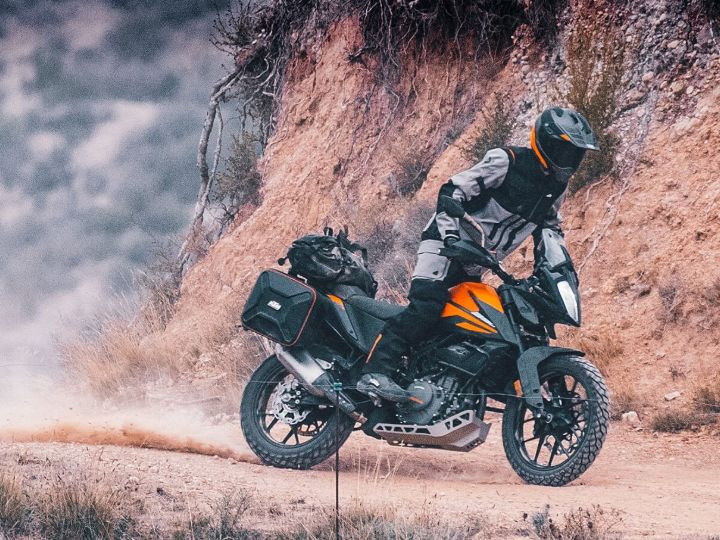 Updated KTM 390 Adventure Spied Testing 