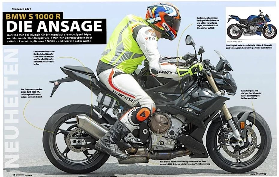 All-New BMW S100RR Spotted Testing