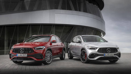 Mercedes Amg Gla 35 Gla 45 Suvs Revealed India Launch Likely In 21 Zigwheels