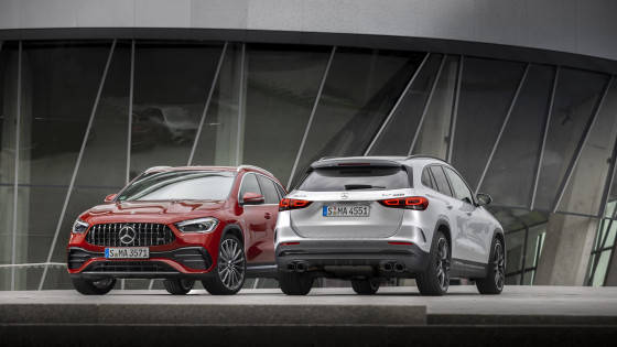 Mercedes Amg Gla 35 Gla 45 Suvs Revealed India Launch Likely In 21 Zigwheels